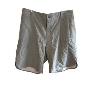 Flylow Gear Mens Mountain Bike Hiking Shorts Olive Green Heather Size 34